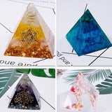 DIY Pyramid Epoxy Molds Silicone for Jewelry Making