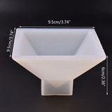 Pyramid Epoxy Molds Silicone Mould Dried Flower UV Resin Craft Jewelry