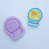 DIY Rabbit Crystal Ball Balloon Shaker Epoxy Resin Mold