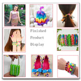 Rainbow Rubber Band Weaving Machine DIY Jewelry Making Accessory