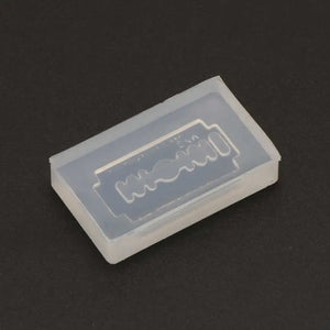 Razor Blade Shape Earrings Pendant Resin Mold Jewelry Making Tools