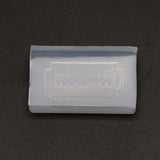 Razor Blade Shape Earrings Pendant Resin Mold Jewelry Making Tools