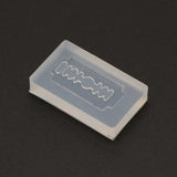 Razor Blade Shape Earrings Pendant Resin Mold Jewelry Making Tools