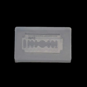 Razor Blade Shape Earrings Pendant Resin Silicone Mold Jewelry Making Tools