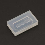 Razor Blade Shape Earrings Pendant Resin Silicone Mold Jewelry Making Tools