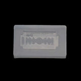 Razor Blade Shape Earrings Pendant Resin Silicone Mold Jewelry Making Tools