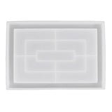 Rectangle Flower Pot Tray Epoxy Resin Mold Large Plate Dinner Dish Tray Mold