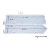 Resin Crystal Epoxy Door Number Plate Mold Indicator Signs