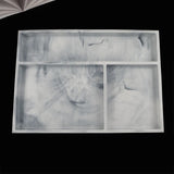 Resin Crystal Epoxy Tray Mold Storage Box Tray Desktop Jewelry Tray Set