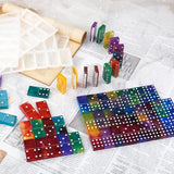 Resin Dominoes Mirror Silicone Epoxy Mold Pai Gow Dominoes Ruihe