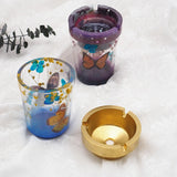 Resin Epoxy Mold Double deck car ashtray mould Concrete Silicone Mold