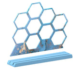 Resin Epoxy Mold Hexagonal Earring Display Silicone Mold