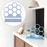 Resin Epoxy Mold Hexagonal Earring Display Silicone Mold