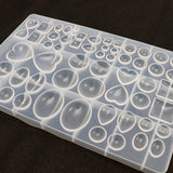 Resin Filled Patch Pendant Silicone Mold for Jewelry Making