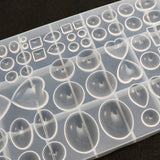 Resin Filled Patch Pendant Silicone Mold for Jewelry Making