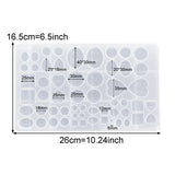 Resin Filling Book Epoxy Mold for Front Cover Handcraft