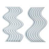 Resin Mold Rainbow Brick Background Wall Drop Mould