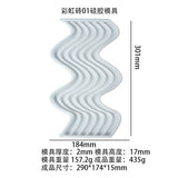 Resin Mold Rainbow Brick Background Wall Drop Mould