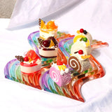 Resin Mold Rainbow Brick Background Wall Drop Mould