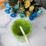 DIY Silicone Resin Mold for Men - Jewelry, Car, Round Shape Ashtray Mold
