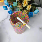 DIY Silicone Resin Mold for Men - Jewelry, Car, Round Shape Ashtray Mold