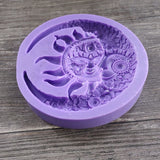 DIY Resin Jewelry Silicone Molds European Style Moon Sun Shape