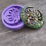 DIY Resin Jewelry Silicone Molds European Style Moon Sun Shape