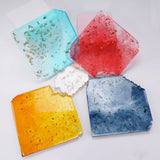 5 Large Irregular Patterns Epoxy Coaster Molds DIY Resin Casting