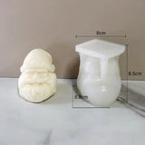 Resin Santa Christmas Tree Soap Molds - Candle Mould
