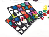 Resin Silicone Mold Plywood Letter Board Puzzle Set
