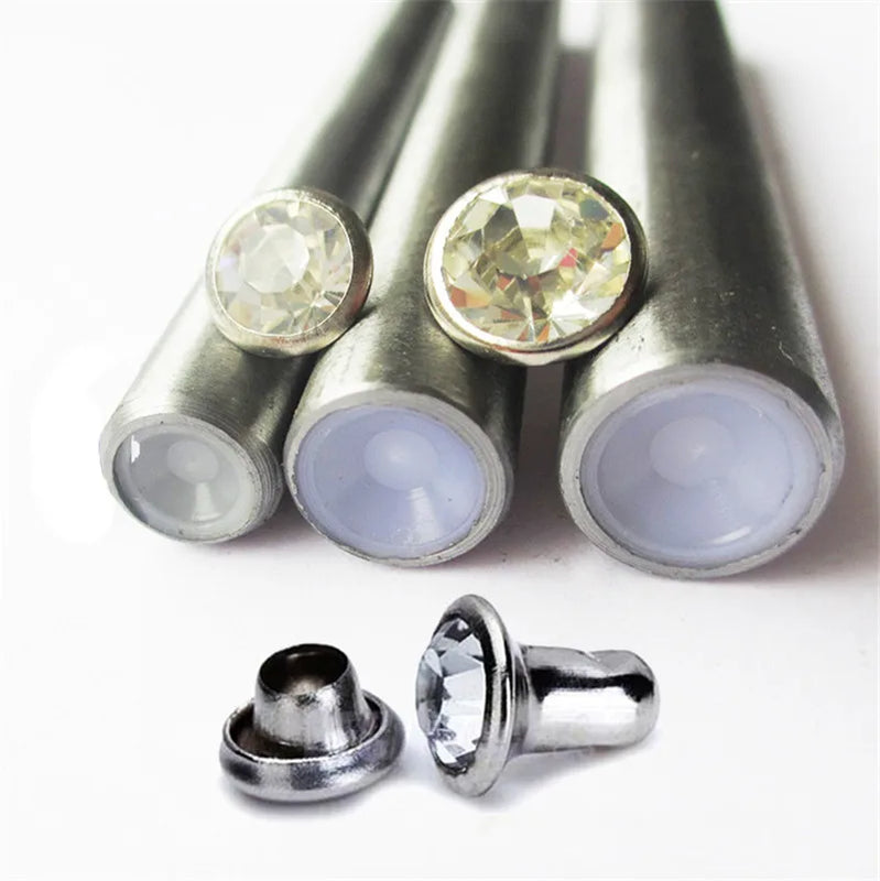 DIY Rhinestones Rivets Press Stud Setter Setting Hand Die Tool