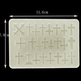Ribbon Letter Mushroom Resin Mold for Jewelry Tool