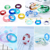 Silicone Circular Rings Mold for DIY Resin Epoxy Jewelry