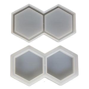 DIY Resin Mold Hexagon Honeycomb Combined Storage Boxes