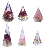 Hexagonal Conical Ring Display Rack Silicone Mold for Jewelry Making