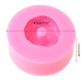 Silicone Mould for DIY Rose Flower Straws Topper