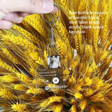 DIY Round Acrylic Keychain Blank Wear-resistant Keyrings