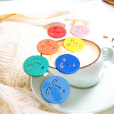 DIY Human Face Expression Acrylic Earrings Set