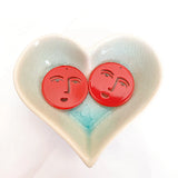 DIY Human Face Expression Acrylic Earrings Set