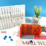DIY Love Shaped Chess Silicone Mold Jewelry Making Resin Mould