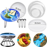 DIY Round Table Silicone Mold Epoxy Resin Mold