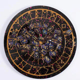 DIY Rune Symbol Crystal Epoxy Resin Mold Circle Divination Board Silicone Mould