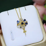 S925 Sterling Silver Flower Pearl Pendant Settings