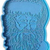Santa Claus Tray Epoxy Resin Mold Coaster Jewelry Storage Silicone Mould