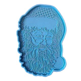 Santa Claus Tray Epoxy Resin Mold Coaster Jewelry Storage Silicone Mould