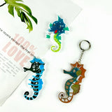Sea Horse Pendant Crystal Epoxy Resin Mold Silicone Mold