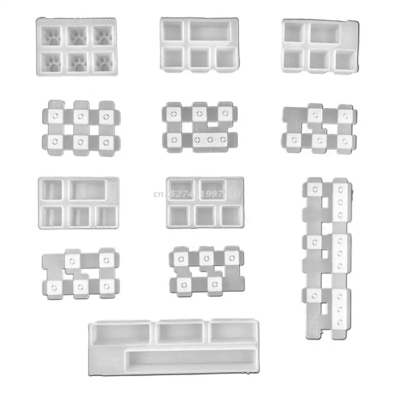 DIY Mechanical Gaming Keyboard Key Caps Resin Silicon Mold