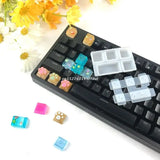 DIY Mechanical Gaming Keyboard Key Caps Resin Silicon Mold