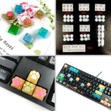 DIY Manual Mechanical Keyboard Keycaps Resin Silicone Mold Set