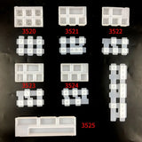DIY Manual Mechanical Keyboard Keycaps Resin Silicone Molds